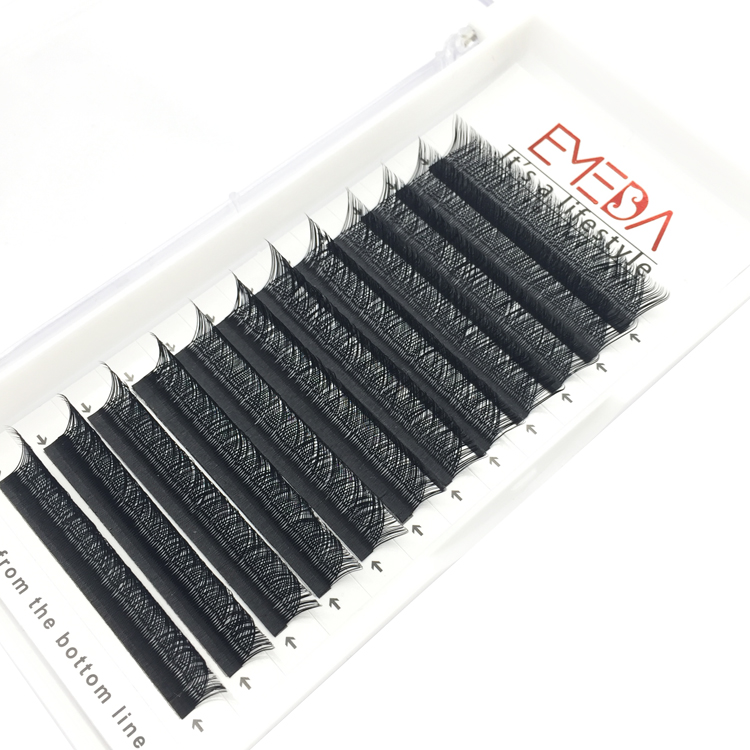 Private Label Best YY Eyelash Extension made of Korea PBT Fiber UK USA YY52